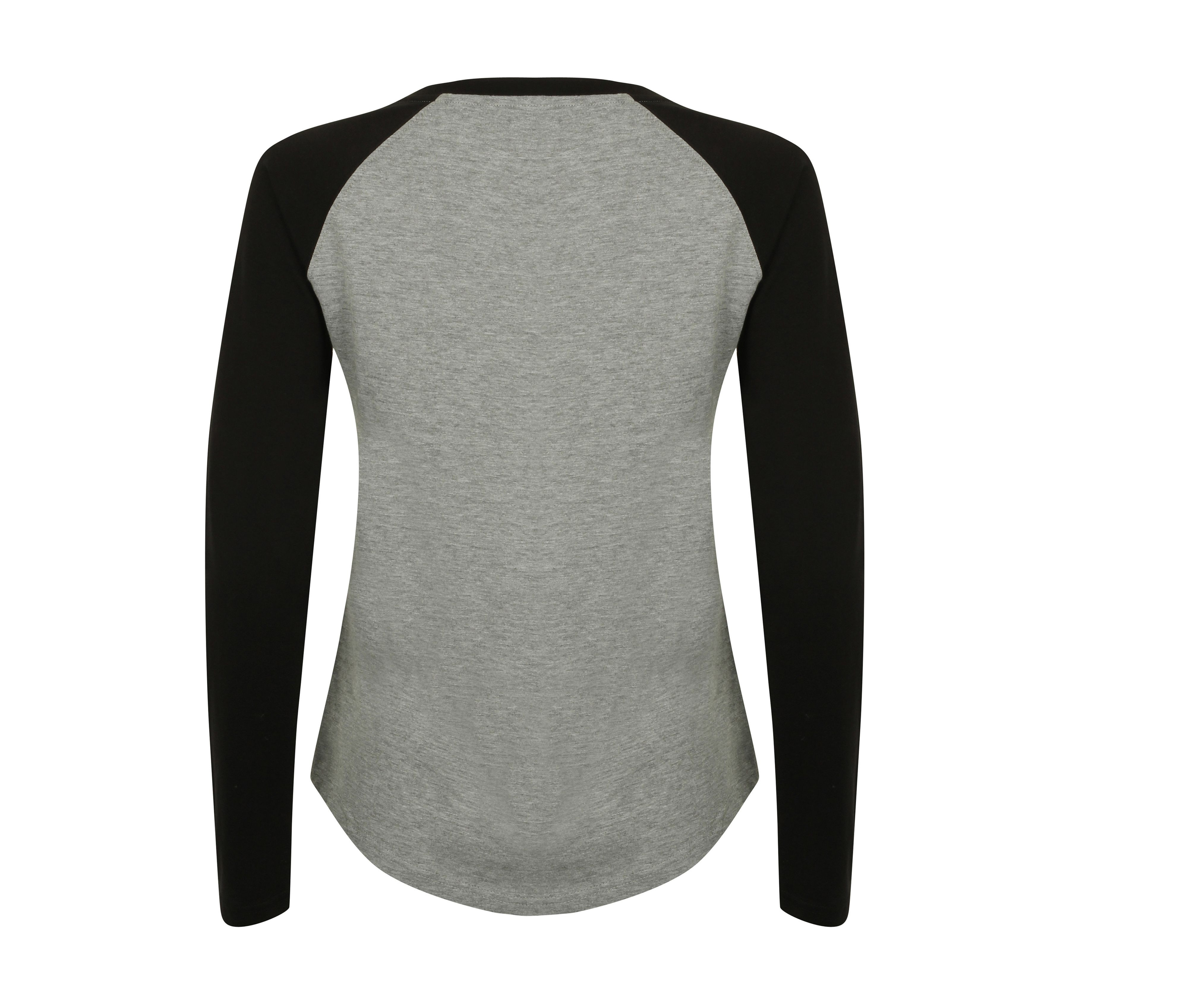 LADIES L/S BASEBALL T