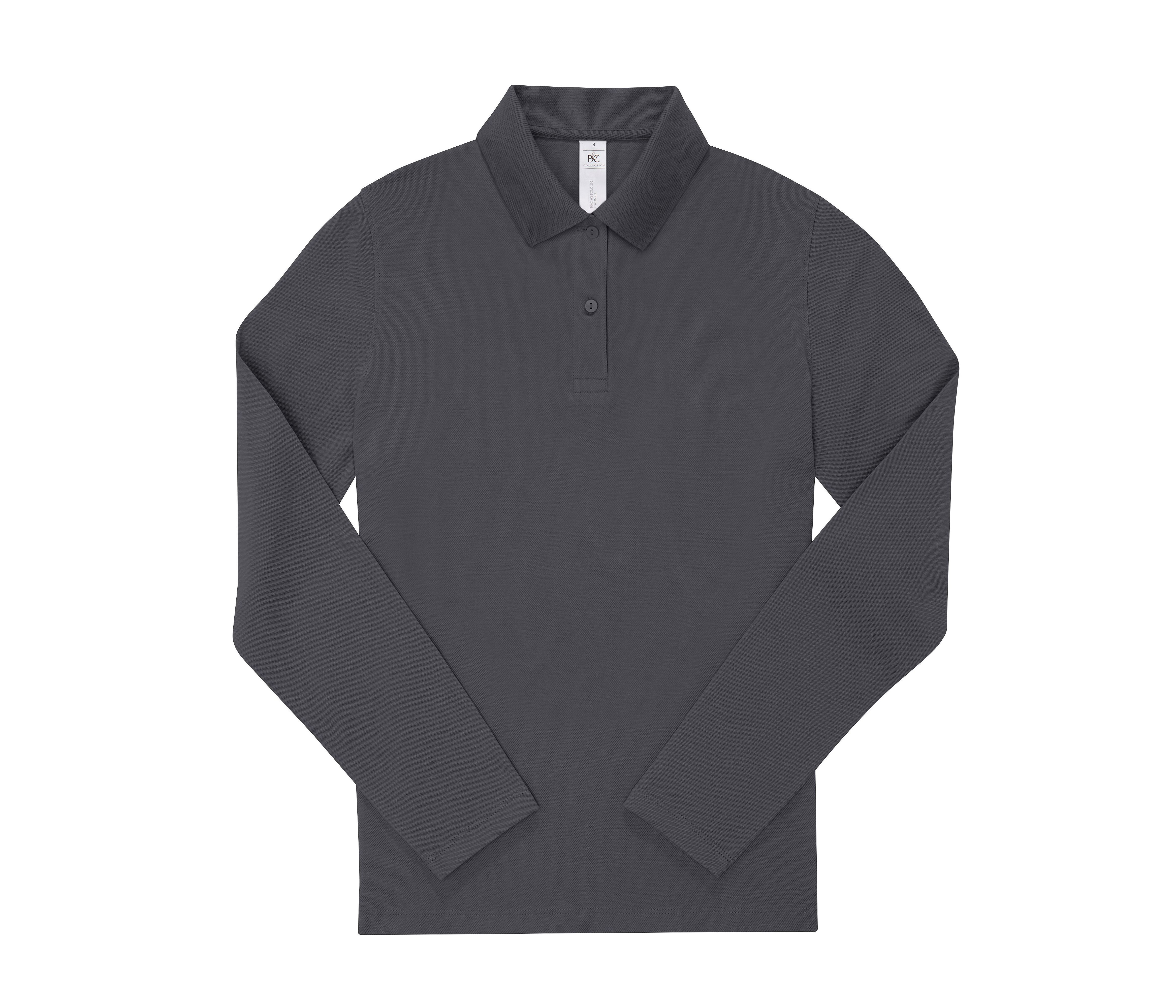 B&C MY POLO 210 LSL /WOMEN
