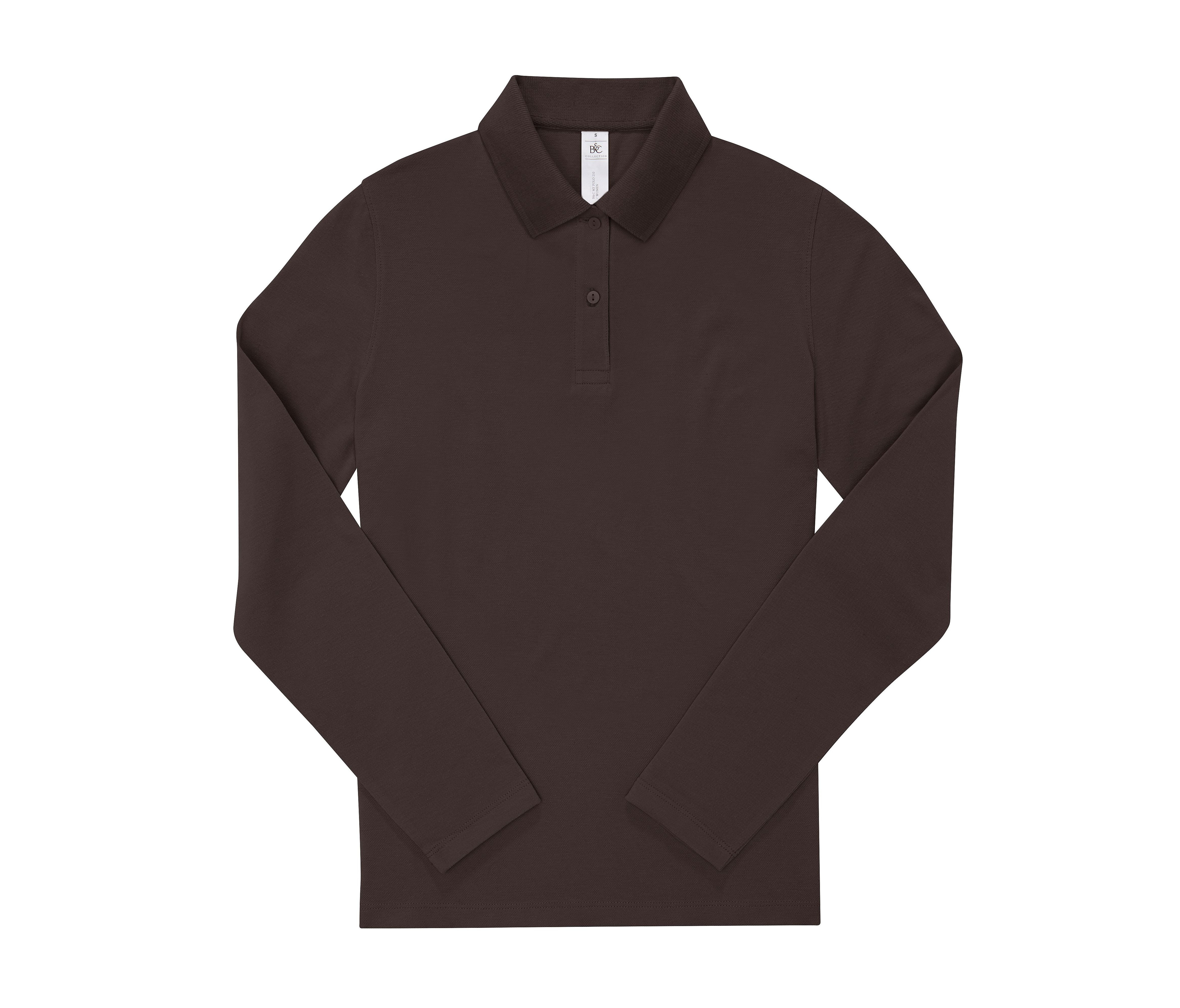 B&C MY POLO 210 LSL /WOMEN