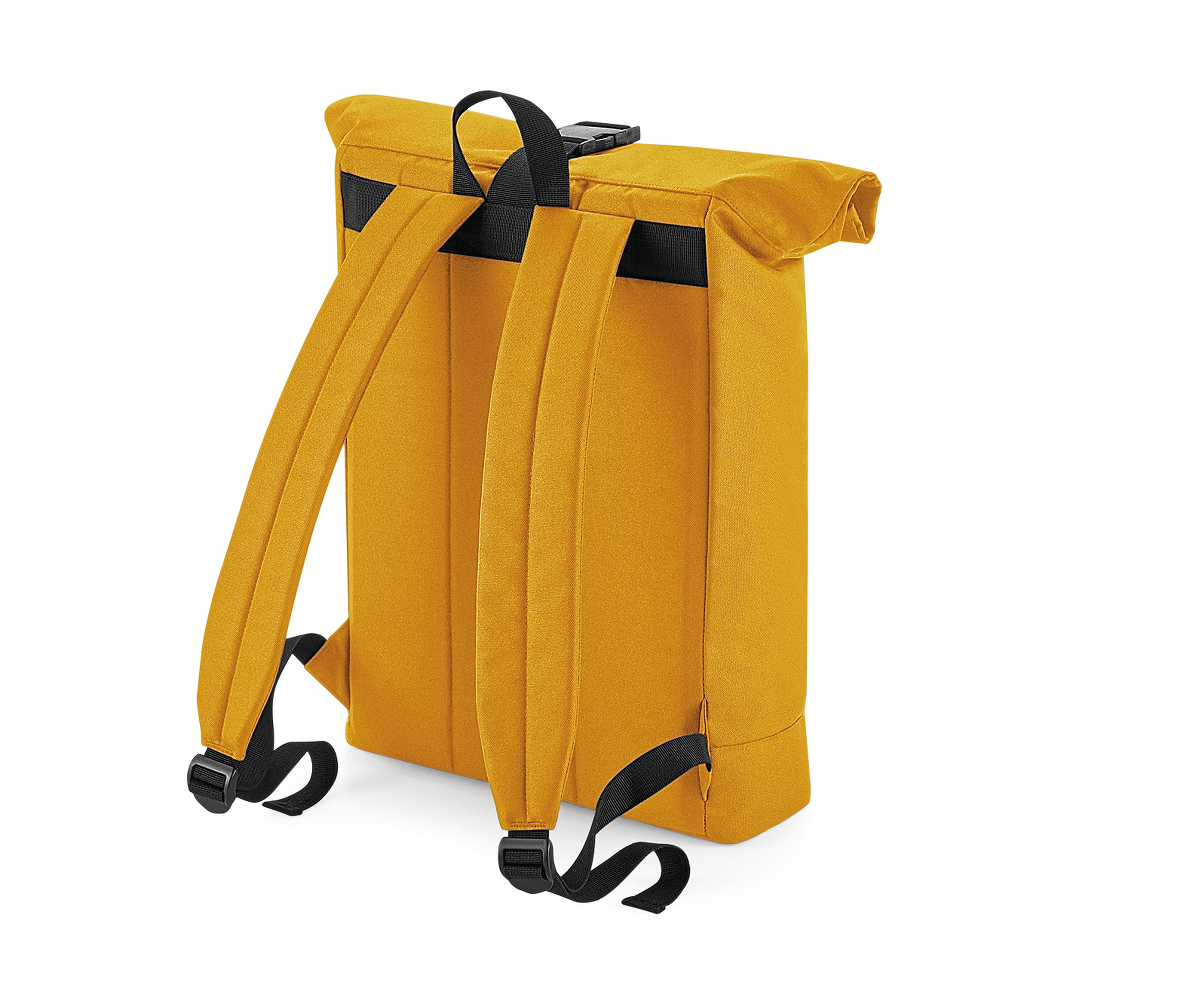 RECYCLED ROLL-TOP BACKPACK
