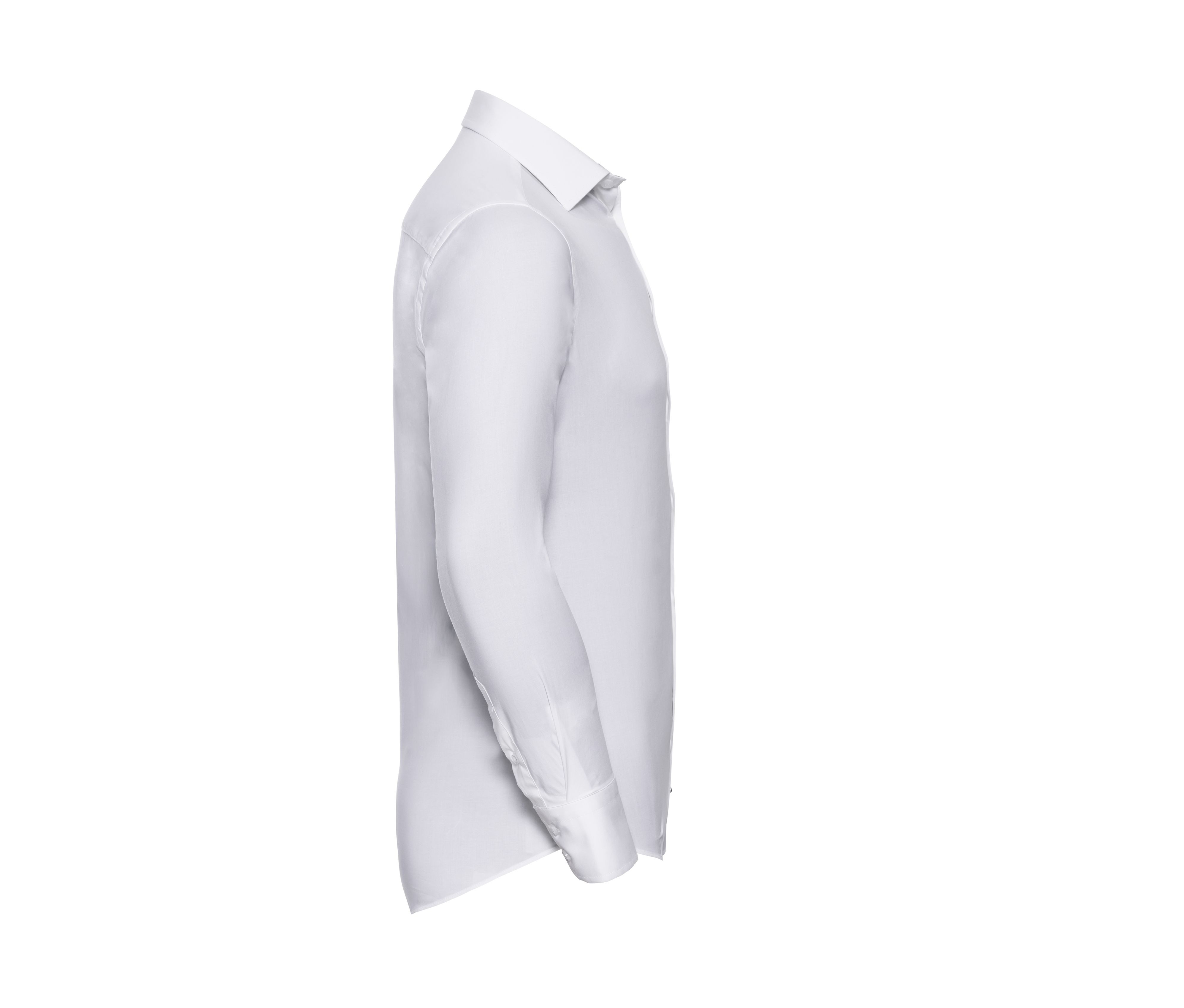 MEN'S LONG SLEEVE FITTED STRETCH SHIRT