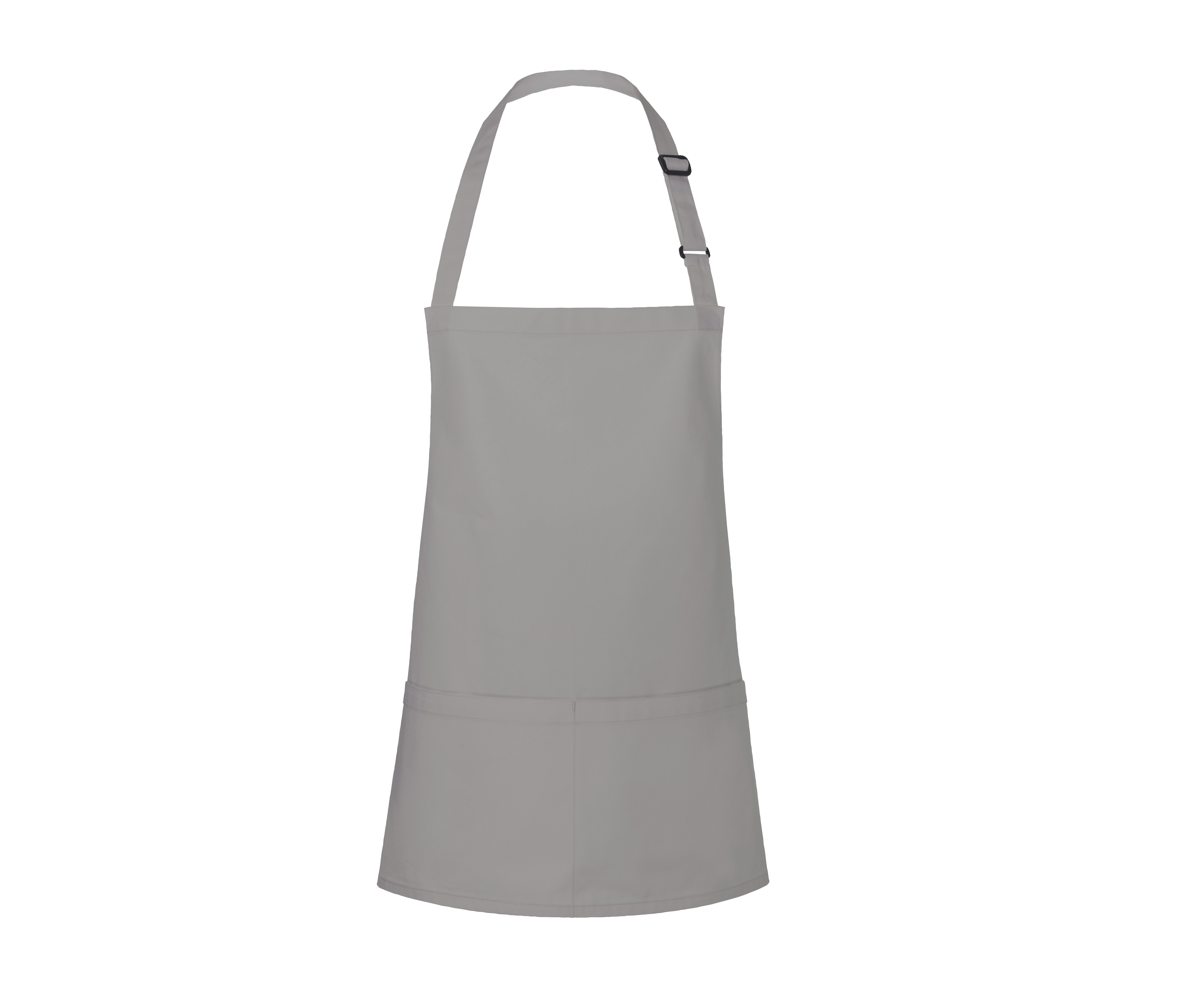 SHORT BIB APRON BASIC WITH BUCKLE AND POCKET