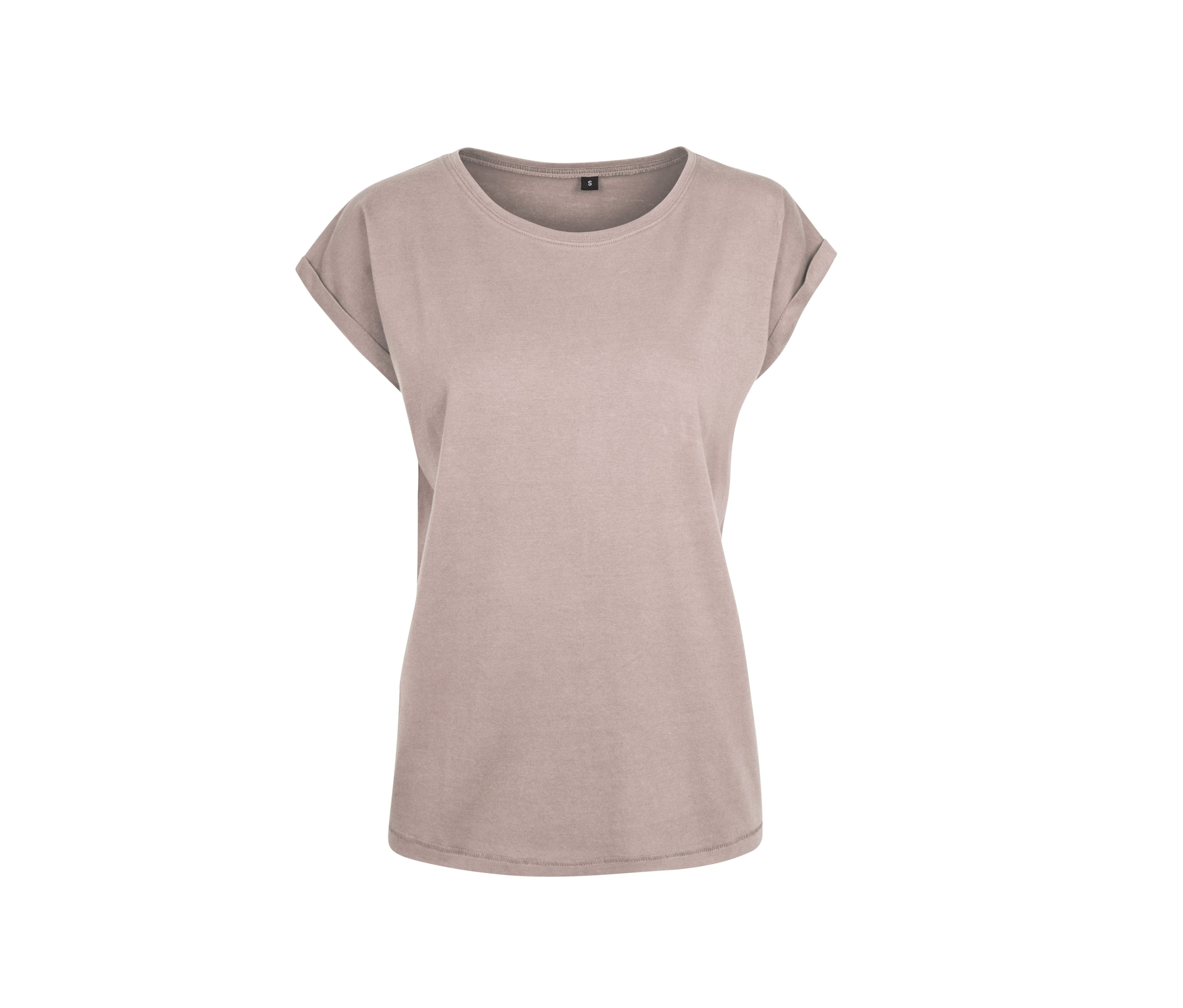 LADIES EXTENDED SHOULDER TEE