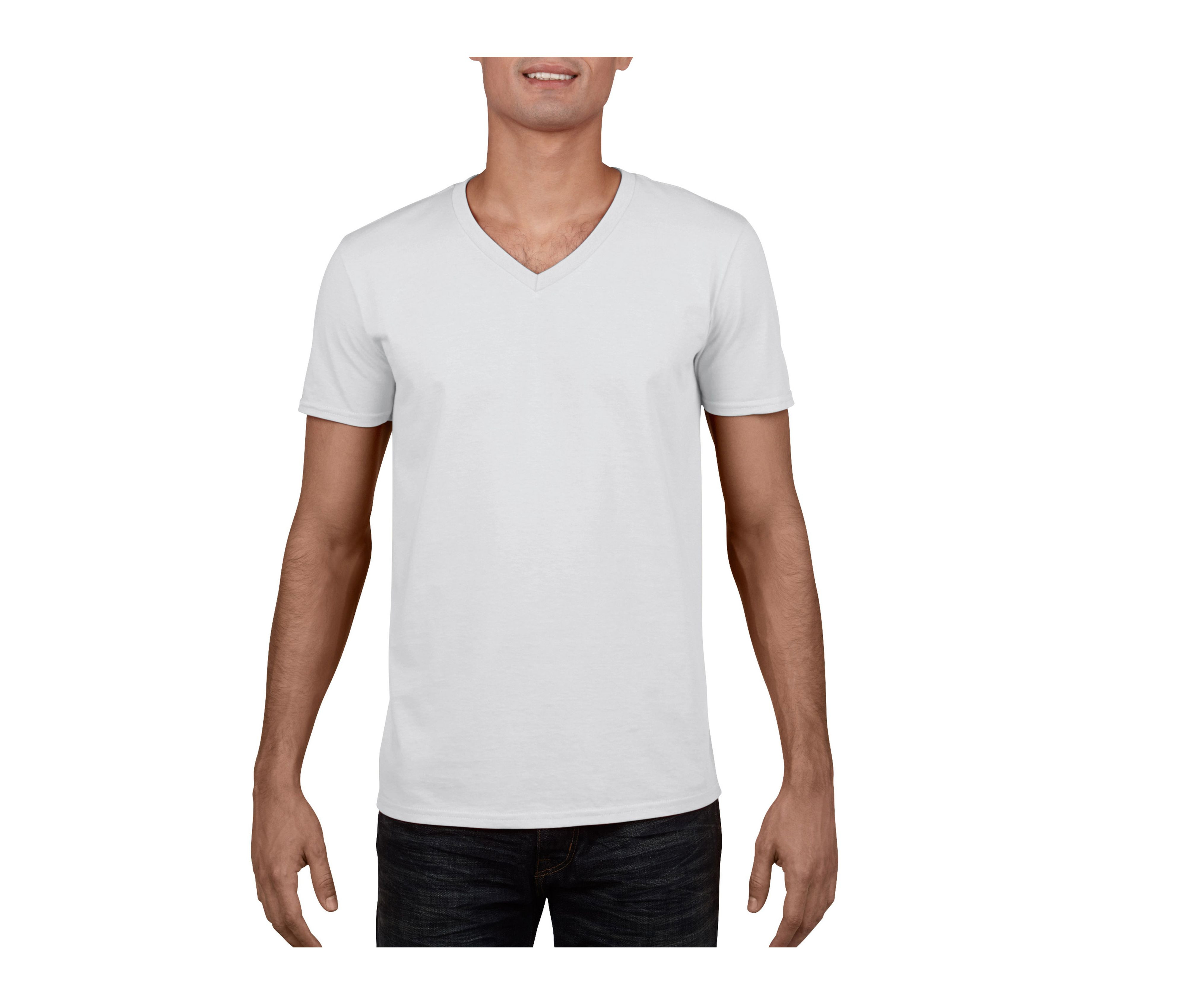 SOFTSTYLE ADULT V-NECK T-SHIRT