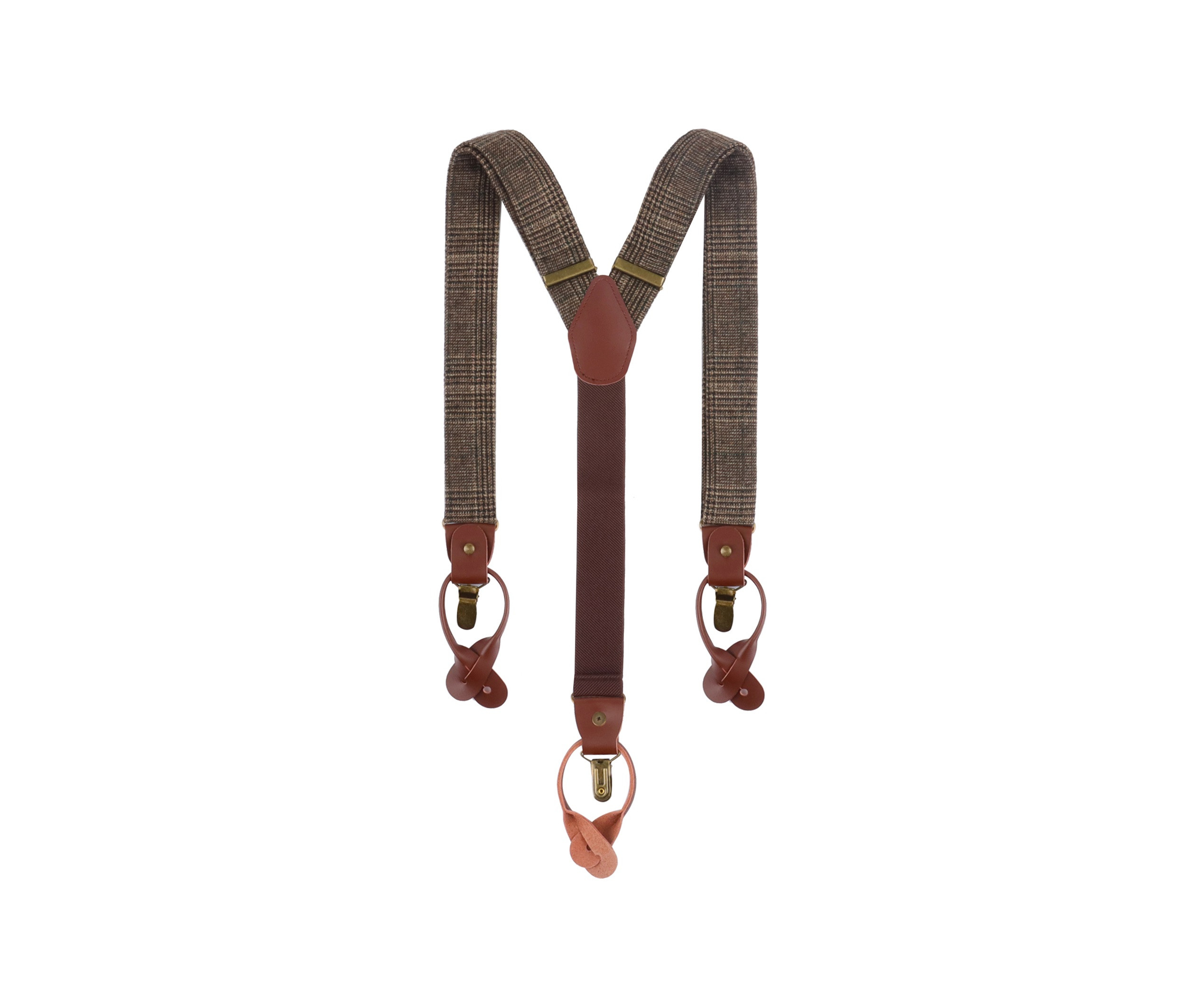 SUSPENDERS URBAN-GLENCHECK