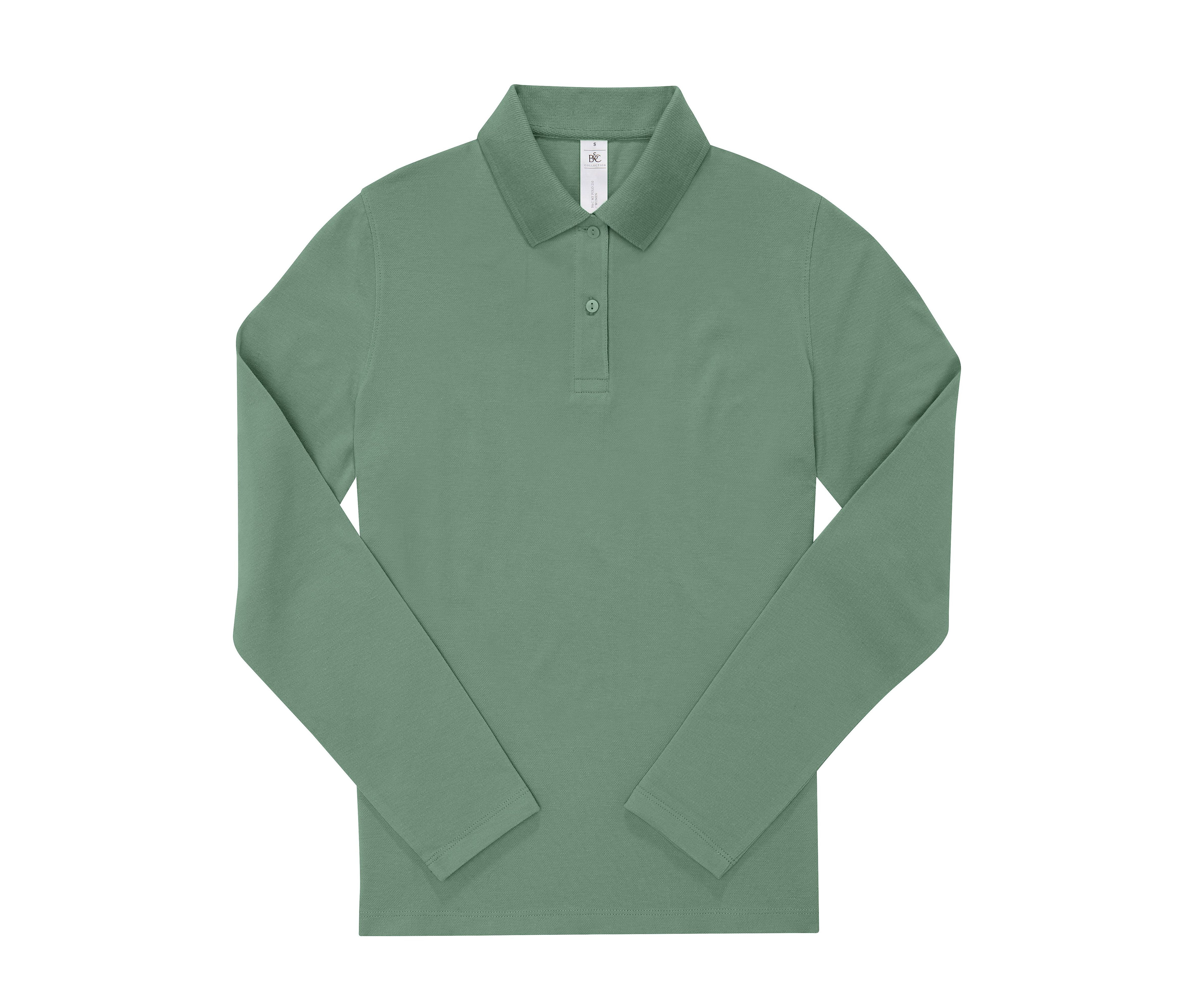 B&C MY POLO 210 LSL /WOMEN