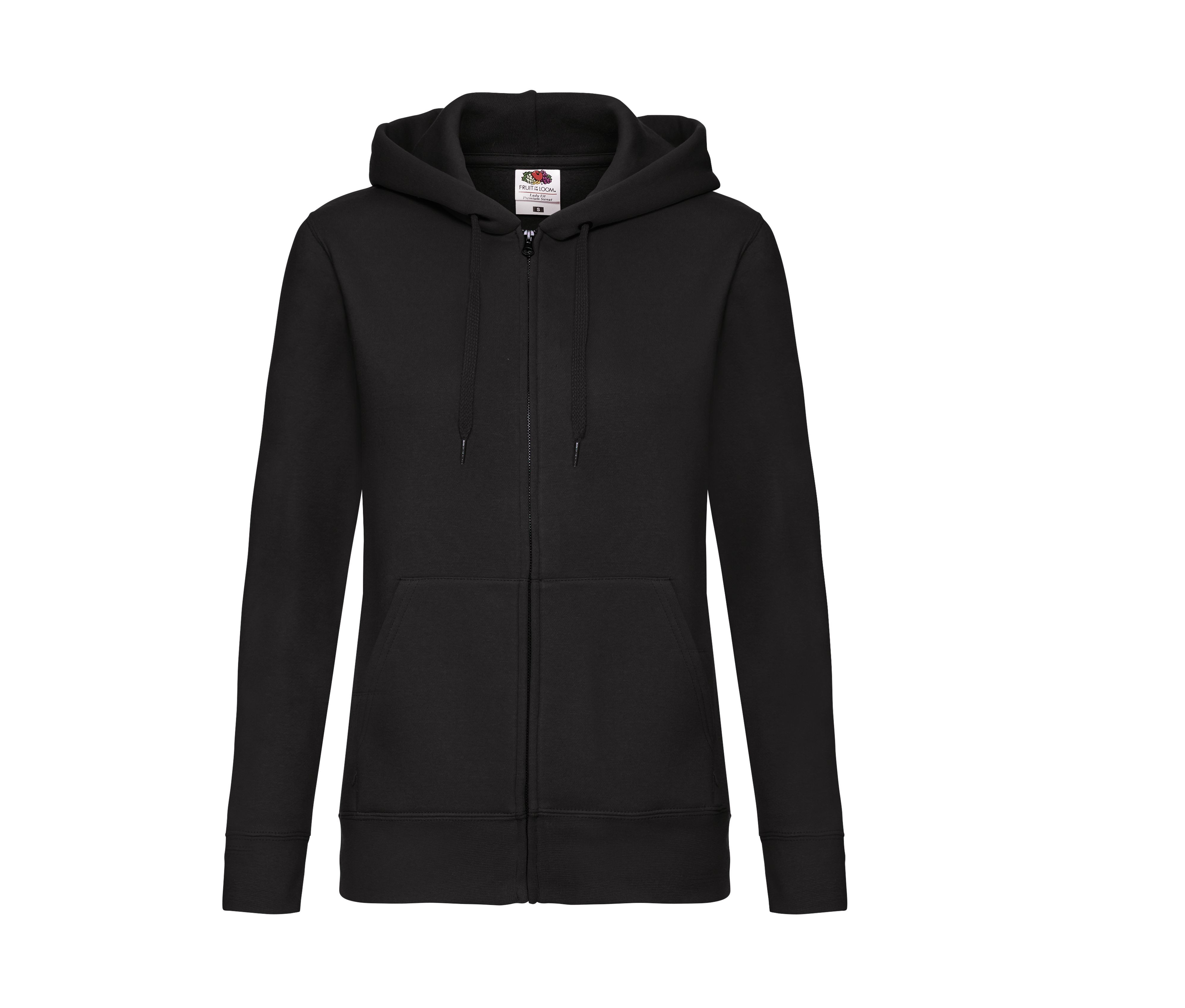 LADIES PREMIUM HOODED SWEAT JACKET