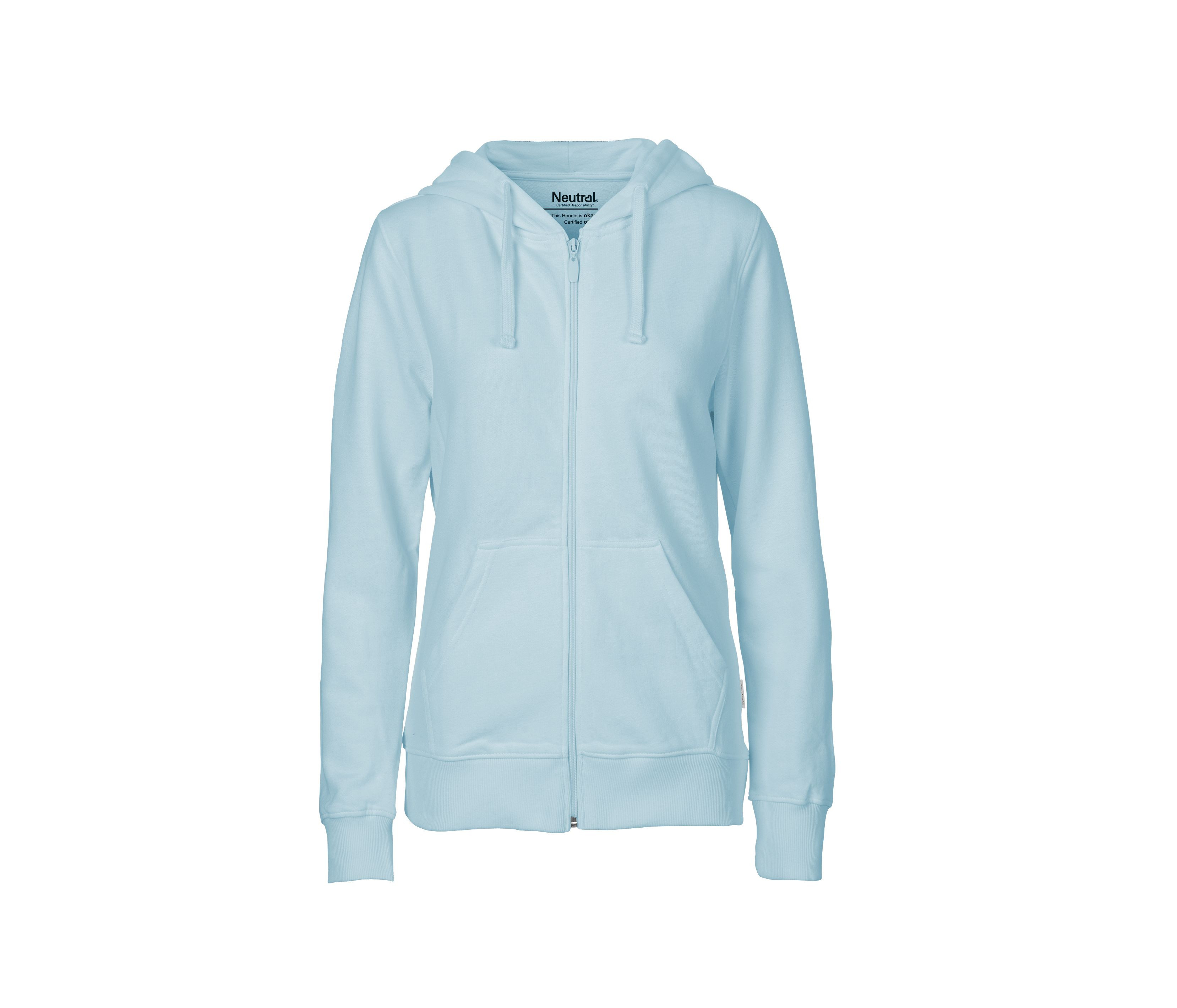 LADIES HOODIE WITH ZIP