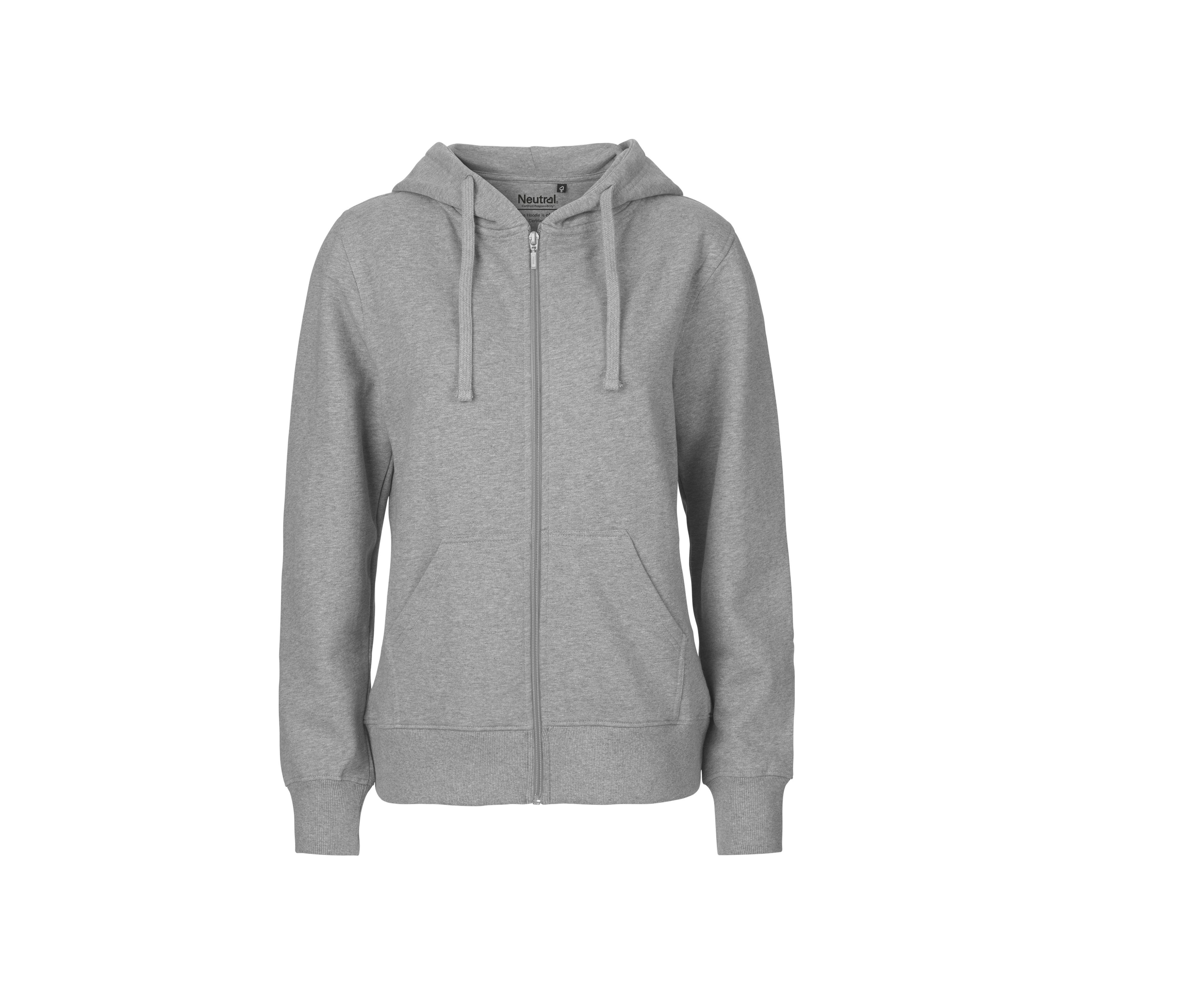 LADIES HOODIE WITH ZIP