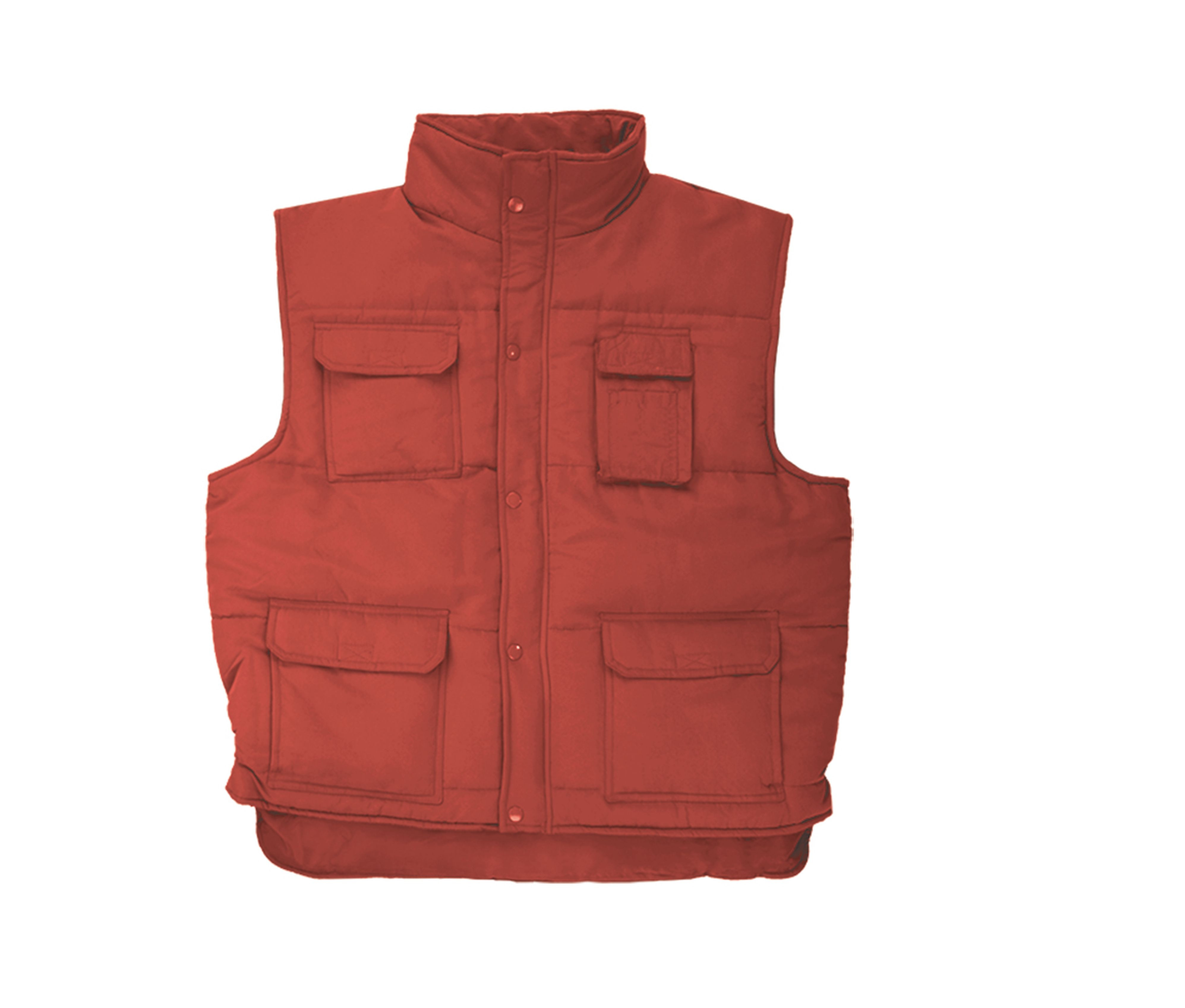BODYWARMER MATELASSÉ MULTIPOCHES