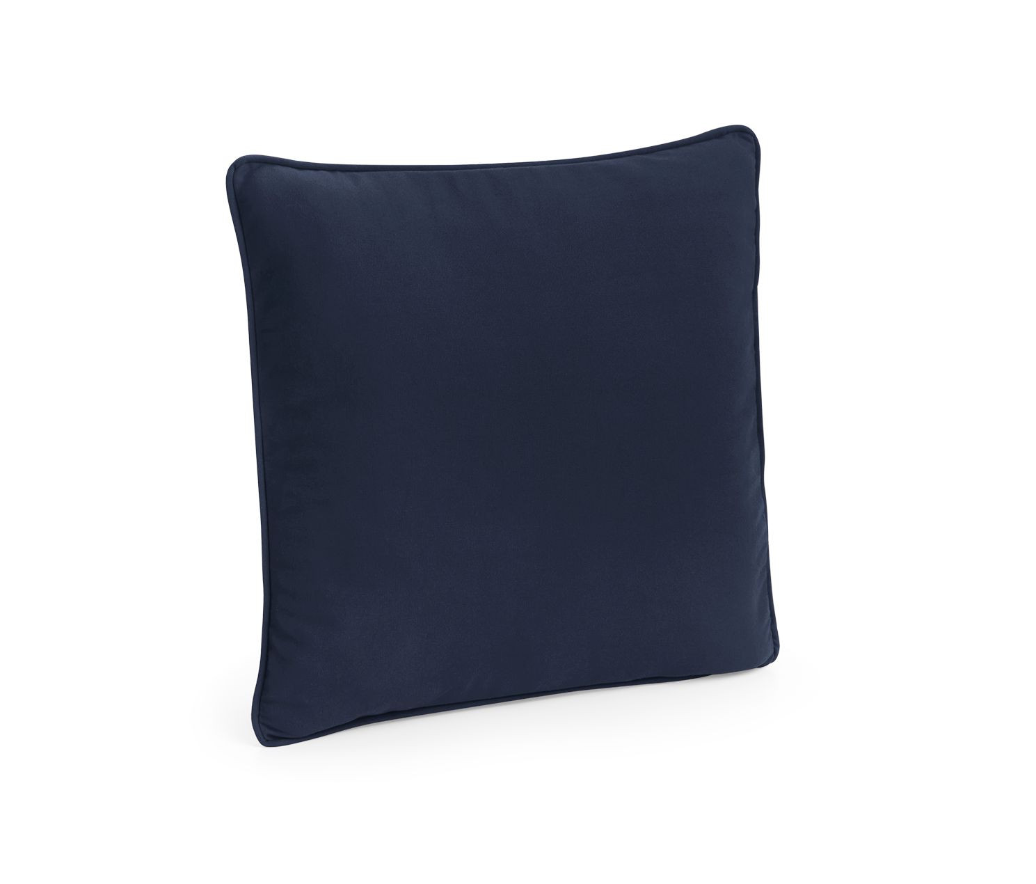 FAIRTRADE COTTON PIPED CUSHION COVER