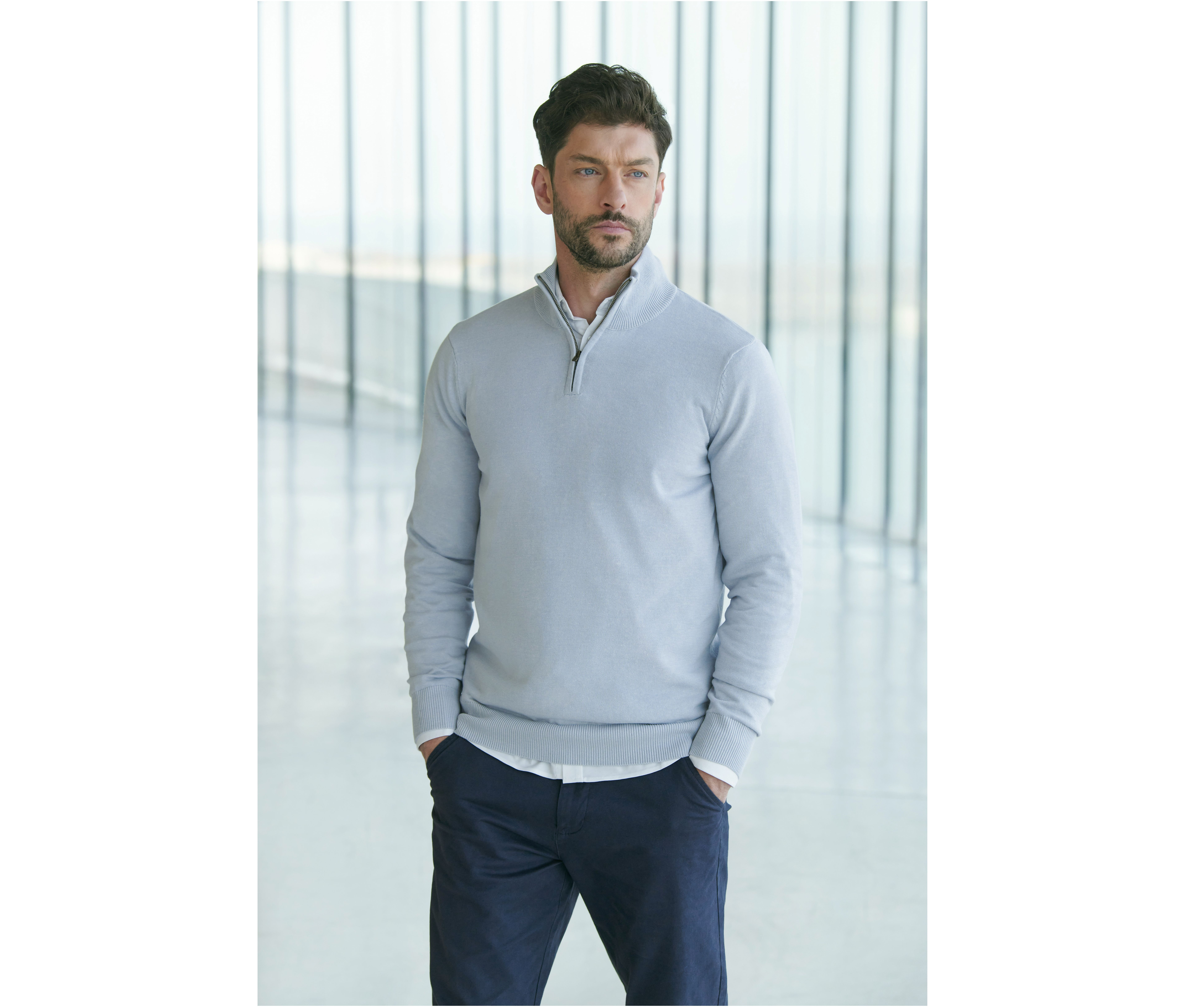 MEN'S 1/4 ZIP JUMPER
