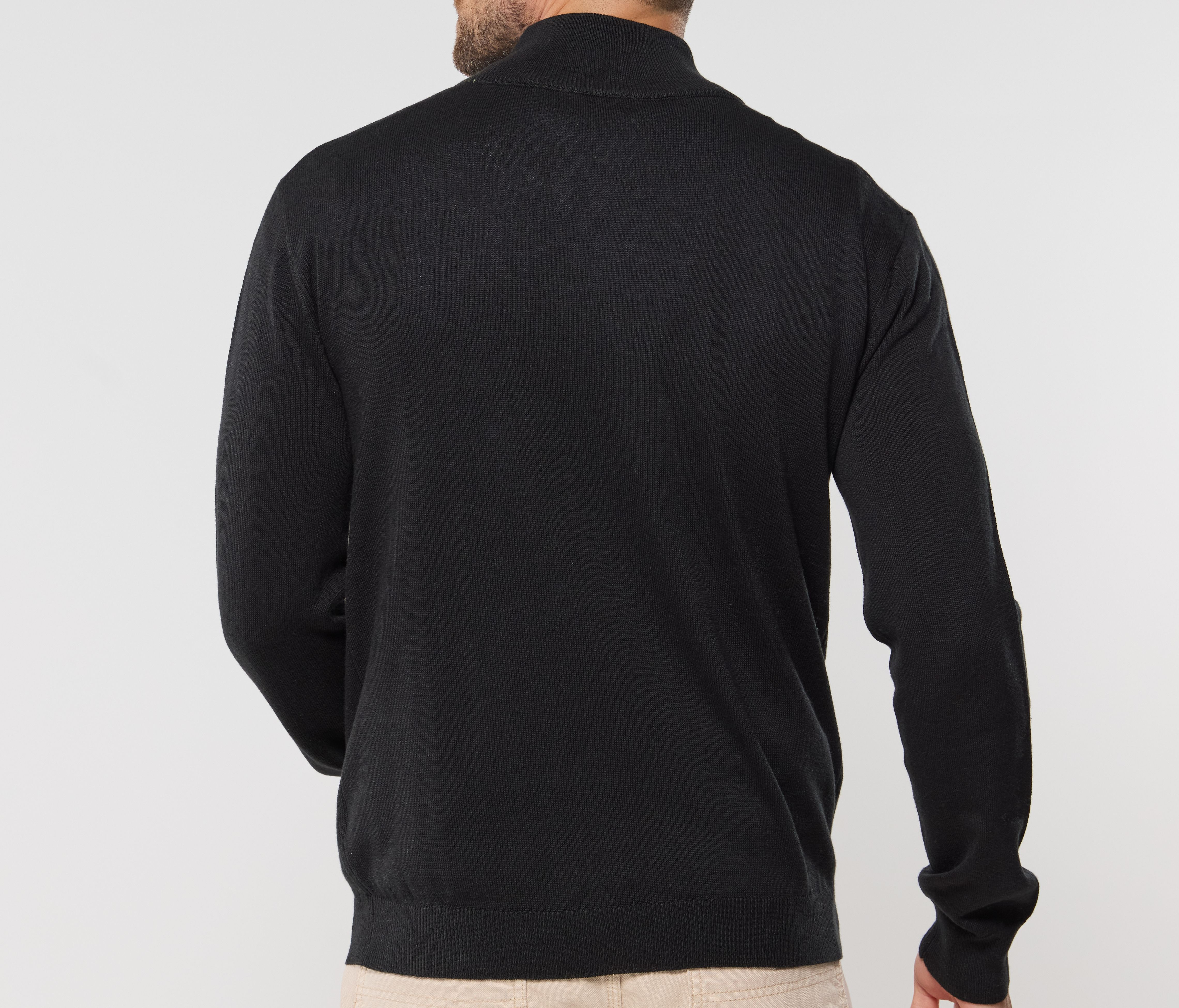 QUARTER ZIP JUMPER
