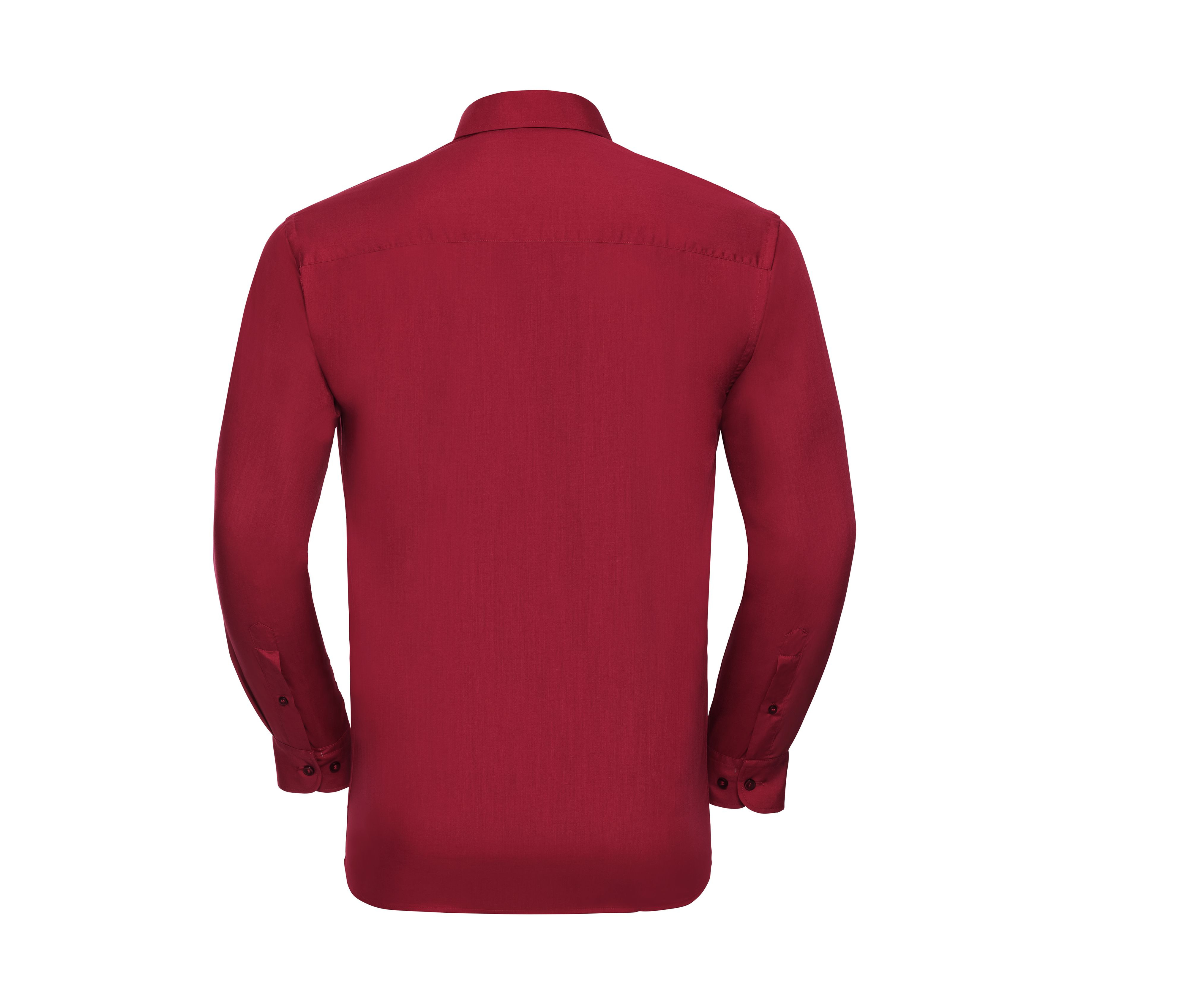 MEN'S LONG SLEEVE CLASSIC POLYCOTTON POPLIN SHIRT
