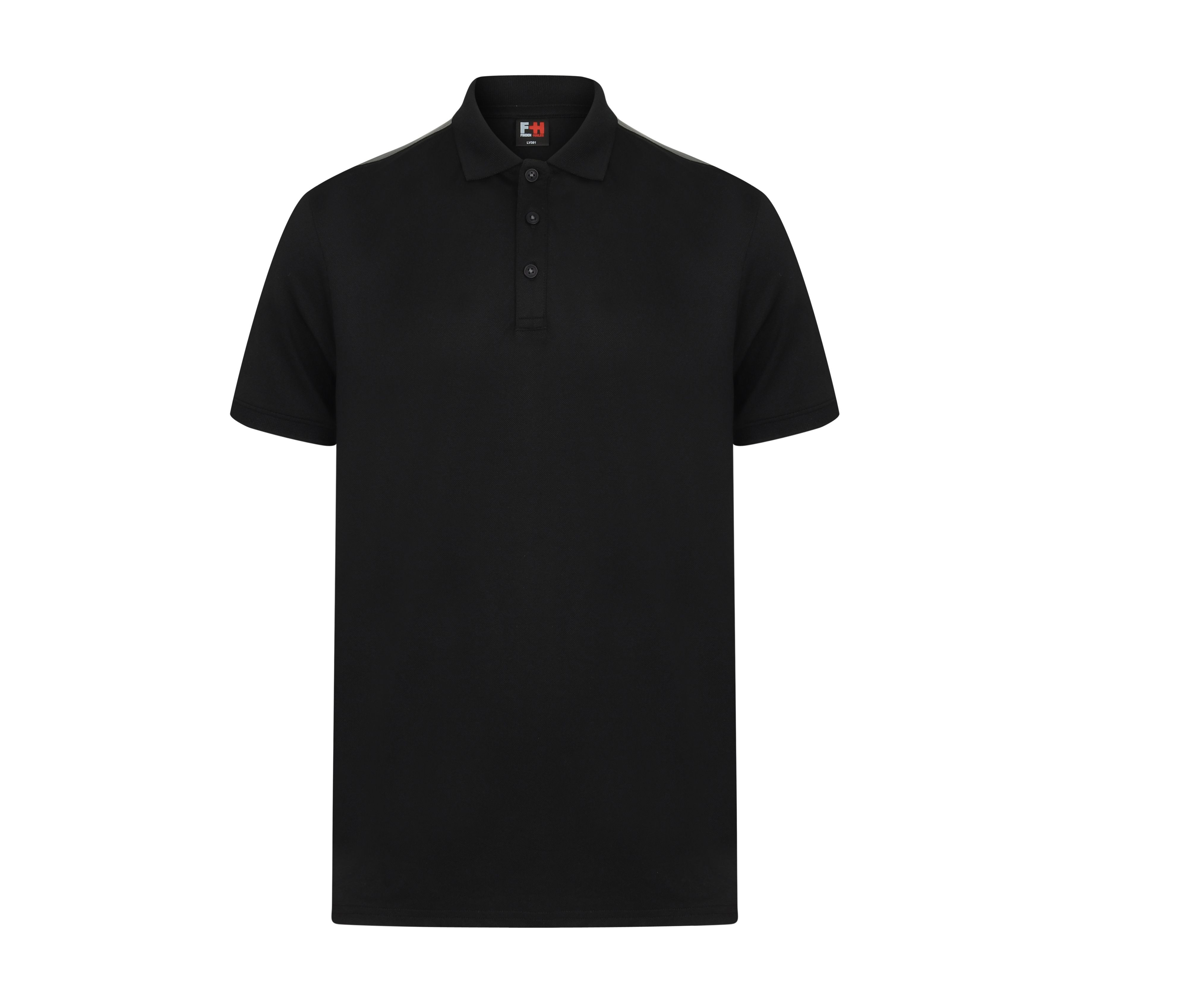 ADULTS CONTRAST PANEL POLO