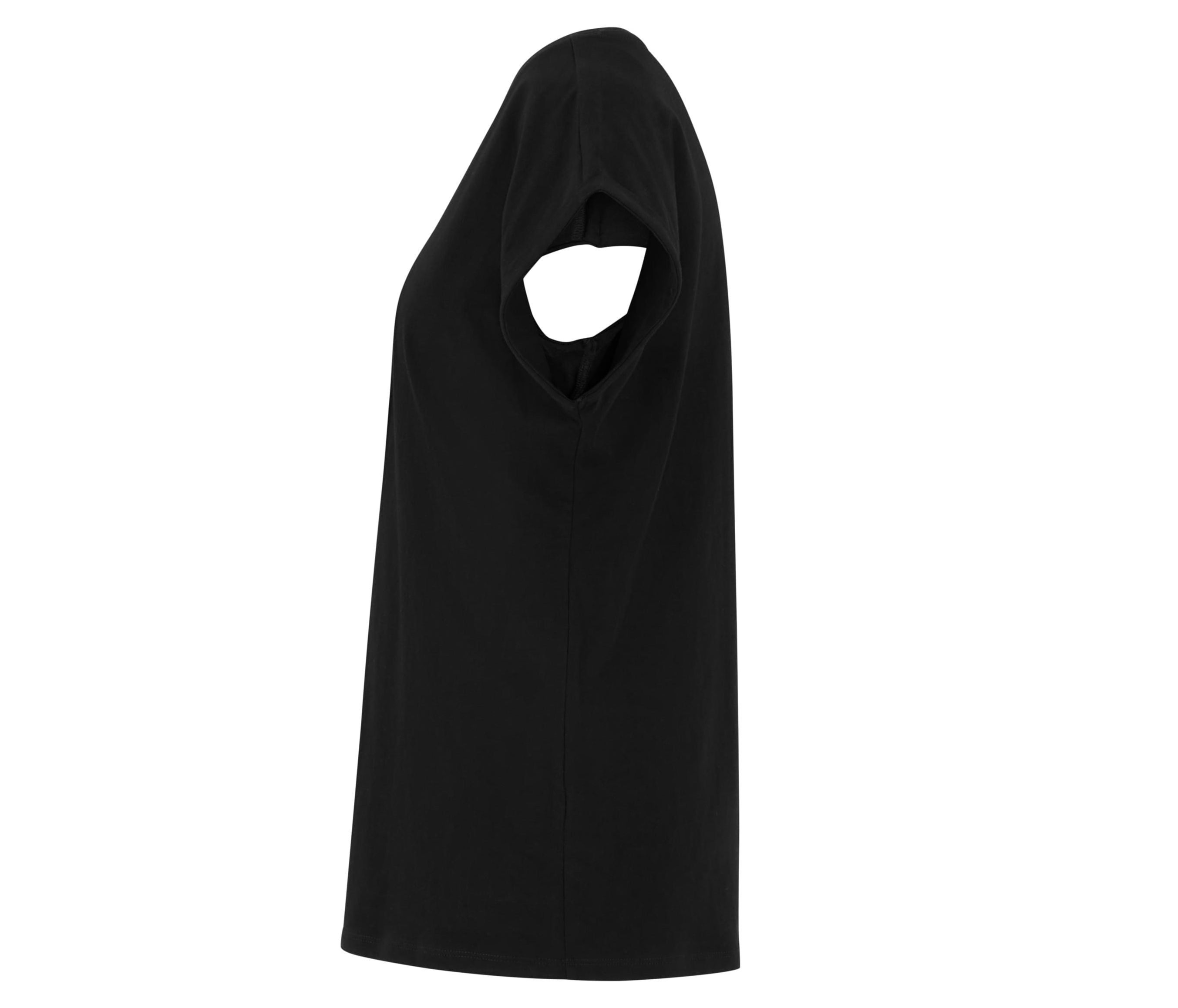 LADIES REGULAR EXTENDED SHOULDER TEE