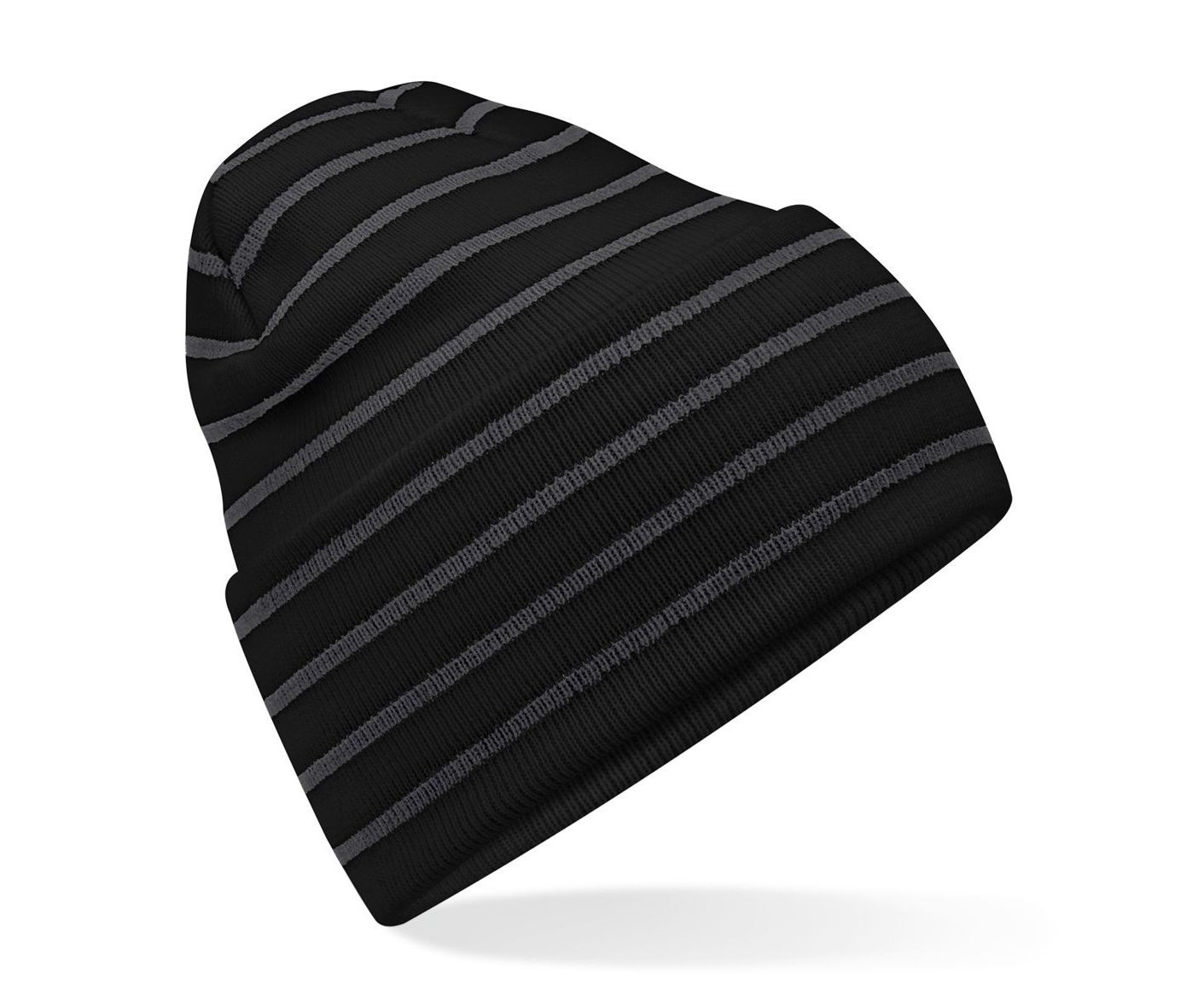 ORIGINAL DEEP CUFFED STRIPED BEANIE