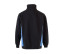 SWEAT BICOLORE COL ZIPPÉ