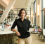 LADIES' 3/4 SLEEVE FITTED STRETCH SHIRT
