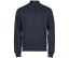 RIBBED INTERLOCK HALF ZIP