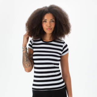 WOMEN'S STRIPY T