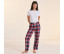 WOMEN'S TARTAN LOUNGE TROUSERS