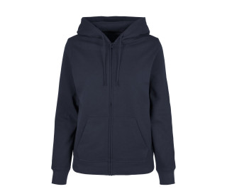 LADIES BASIC ZIP HOODY