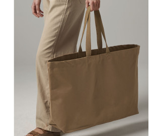 HEAVYWEIGHT CANVAS OVERSIZED TOTE BAG