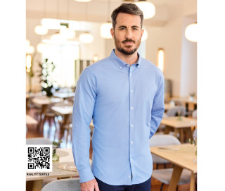 CHEMISE OXFORD STRETCH HOMME