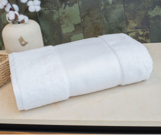 ORGANIC BATH SHEET WITH PRINTABLE BORDER